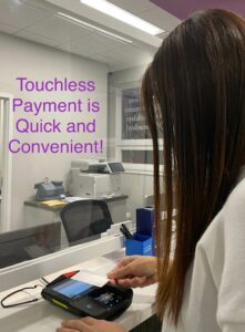 Quick and convenient touchless payment
